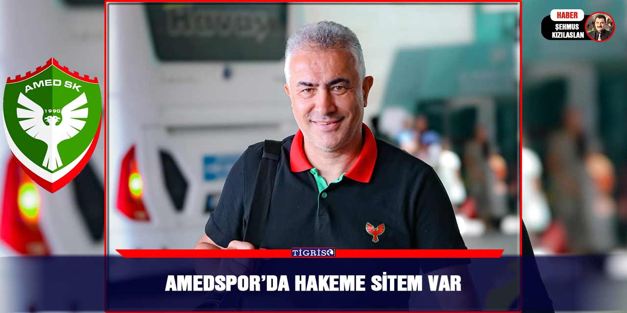 Amedspor’da hakeme sitem var