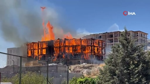 Orman Bölge Müdürlüğü’nde yangın