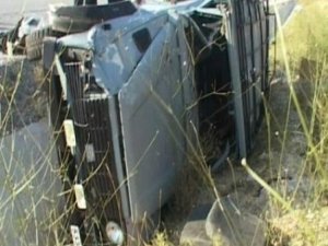 Diyarbakır'da askeri araç devrildi