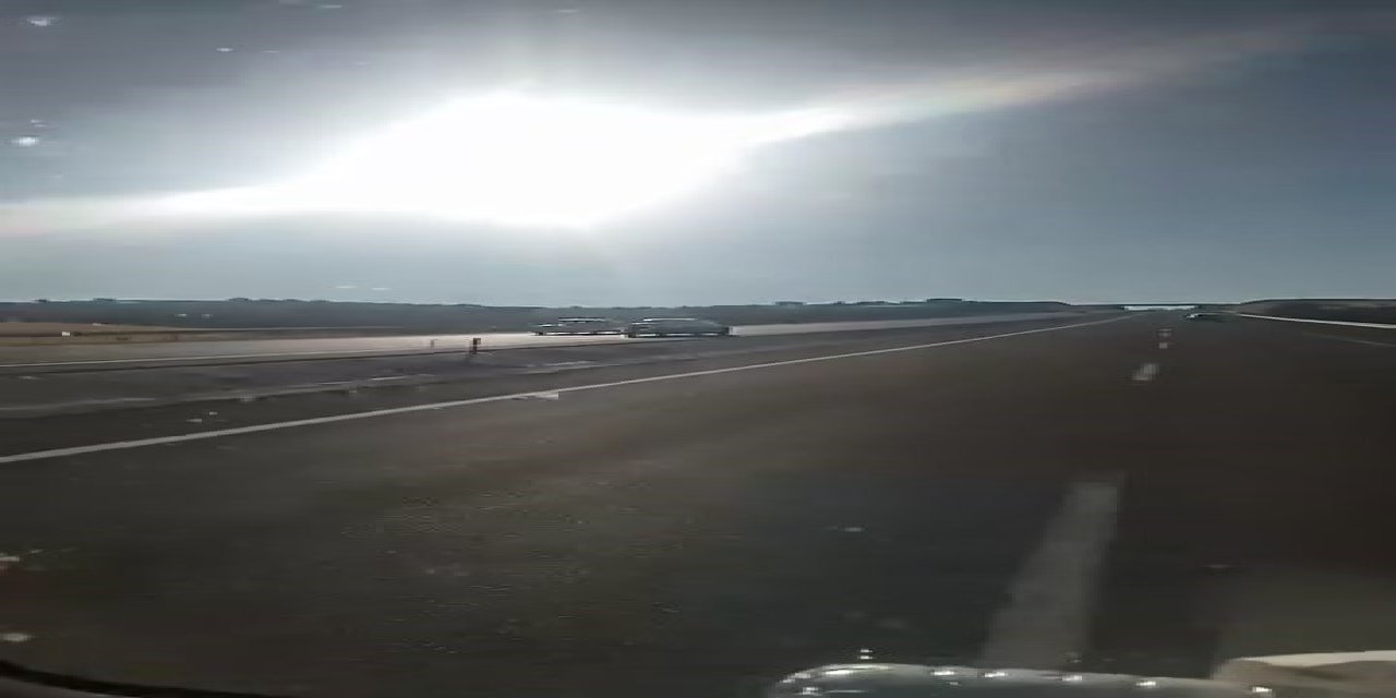 Çevre yolunda ters yönde giden araç tehlike saçtı