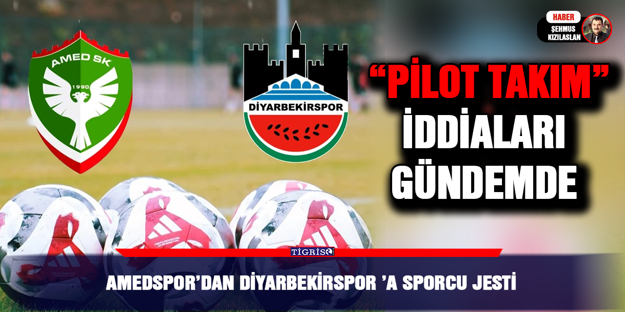Amedspor’dan Diyarbekirspor ’a sporcu Jesti