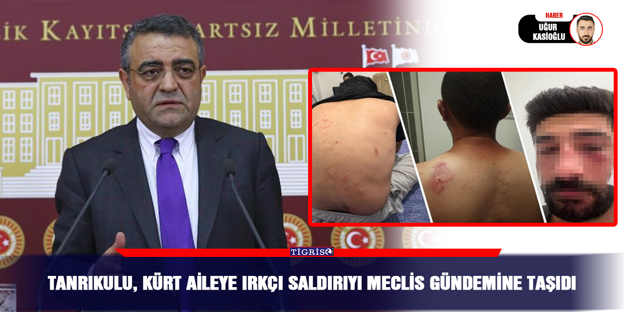 Tanrıkulu, Kürt aileye ırkçı saldırıyı Meclis gündemine taşıdı