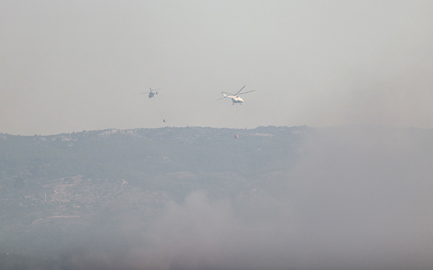 Orman yangınlarına müdahale sürüyor