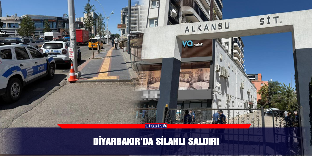 Diyarbakır’da silahlı saldırı