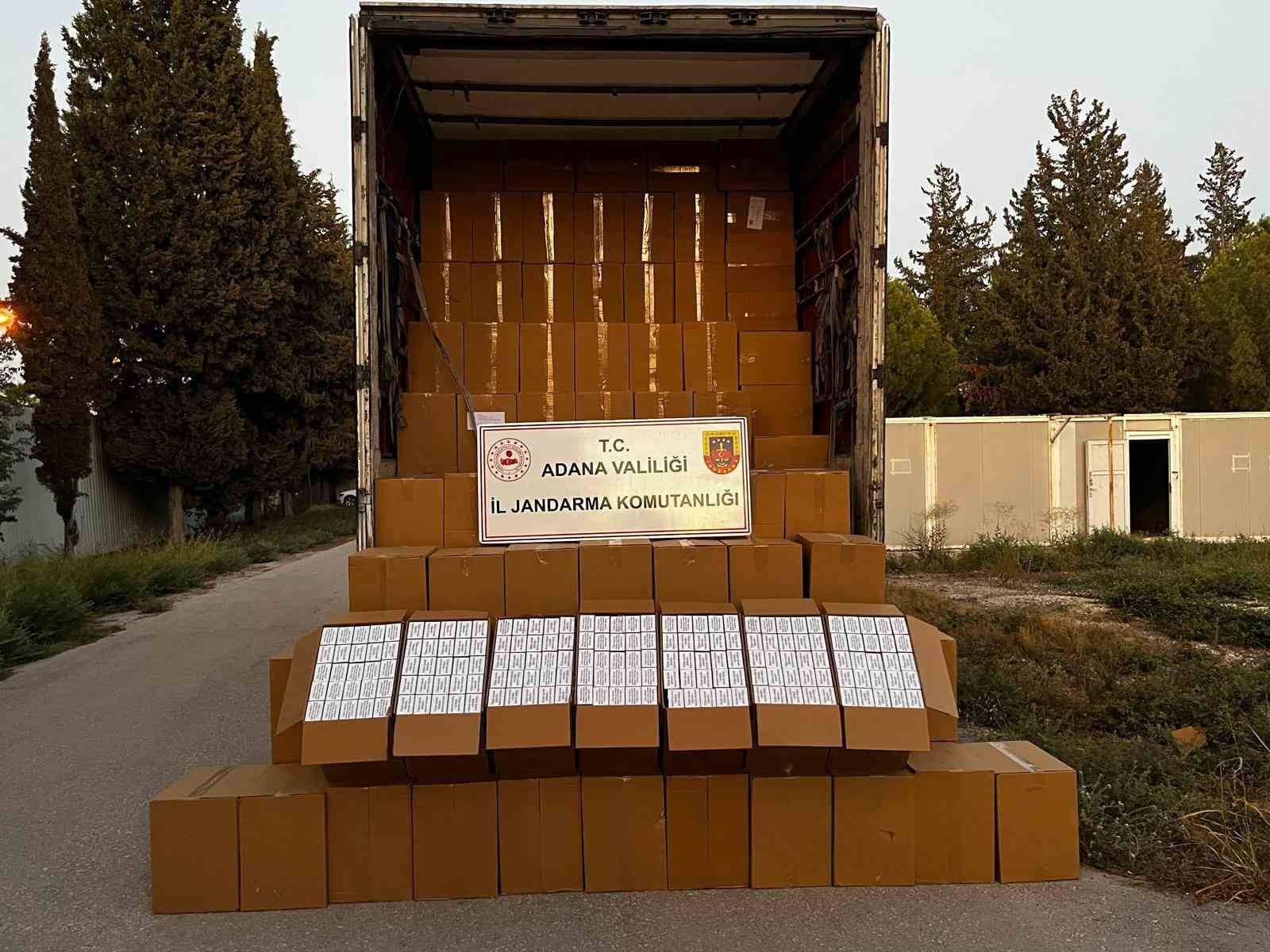 6 milyon 500 bin adet makaron ele geçirildi