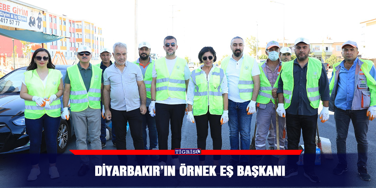 Diyarbakır’ın örnek eş başkanı