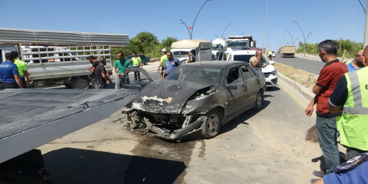 Malatya'da zincirleme kaza: 9 yaralı