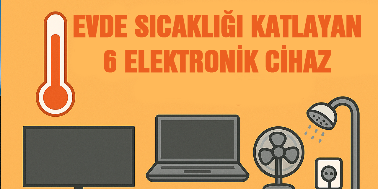 Evde sıcaklığı katlayan 6 elektronik cihaz