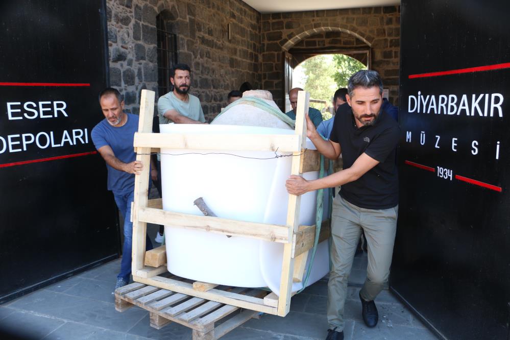 VİDEO - Diyarbakır’da 8 bin yıllık saklama kabı müzede sergilenecek