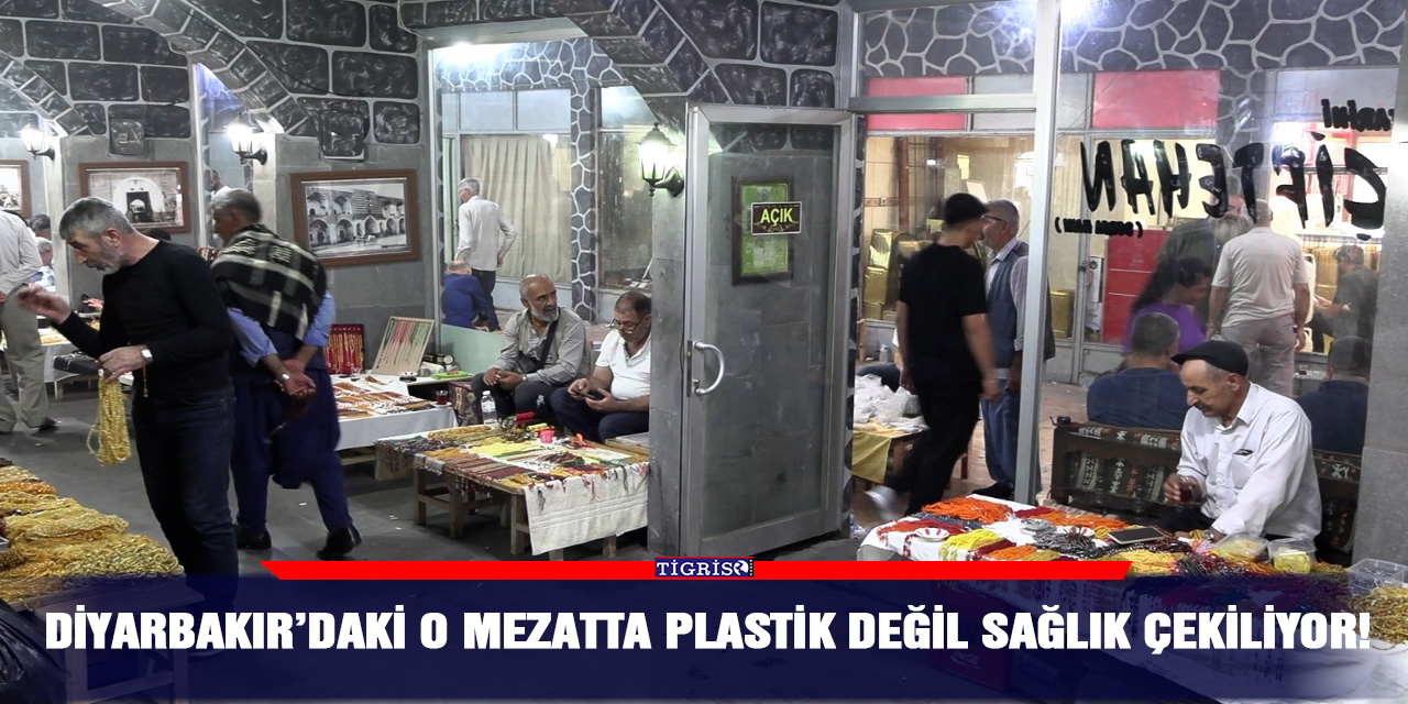 Diyarbakır’daki o mezatta plastik değil sağlık çekiliyor!