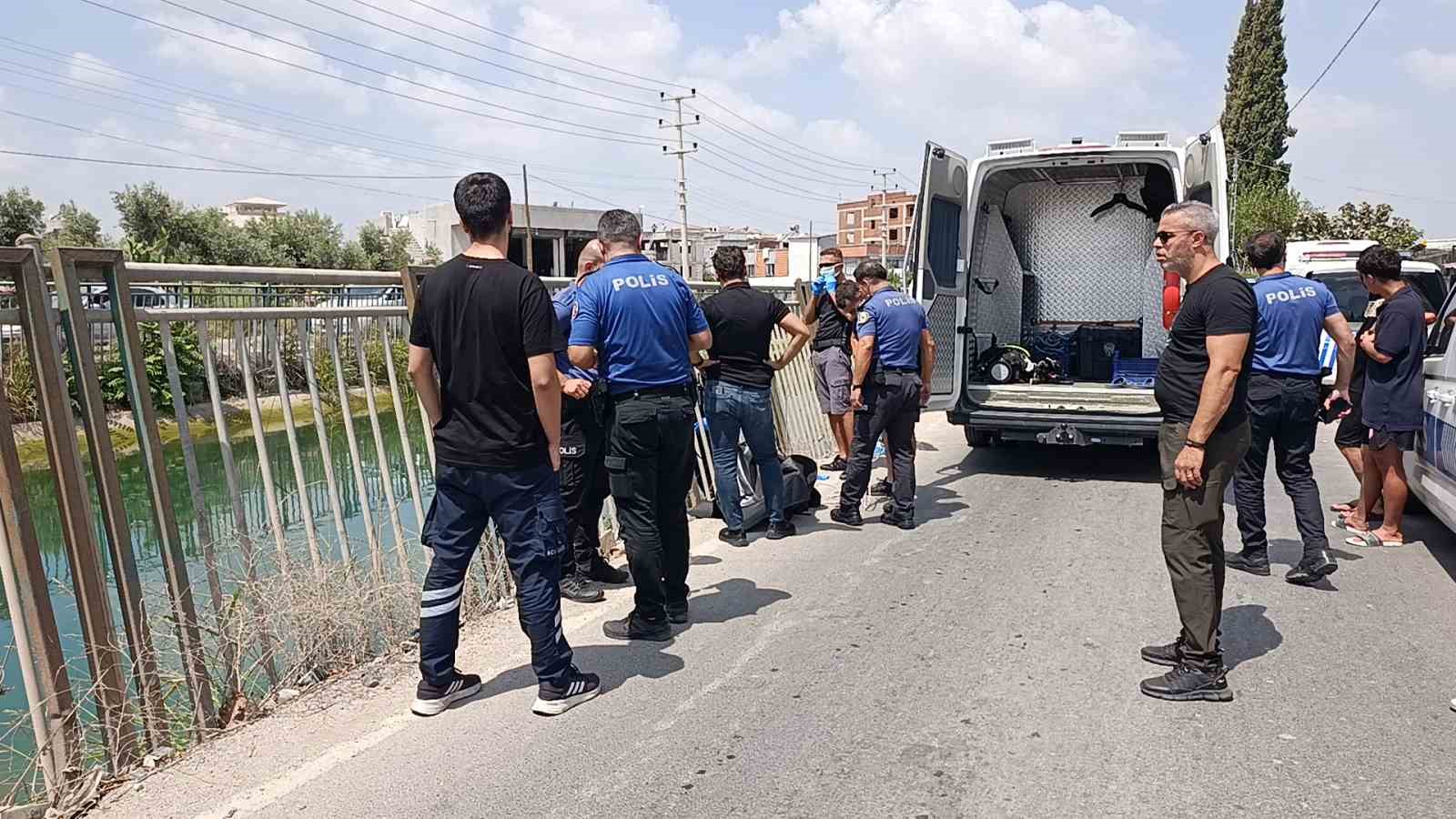 Sulama kanalında erkek cesedi bulundu