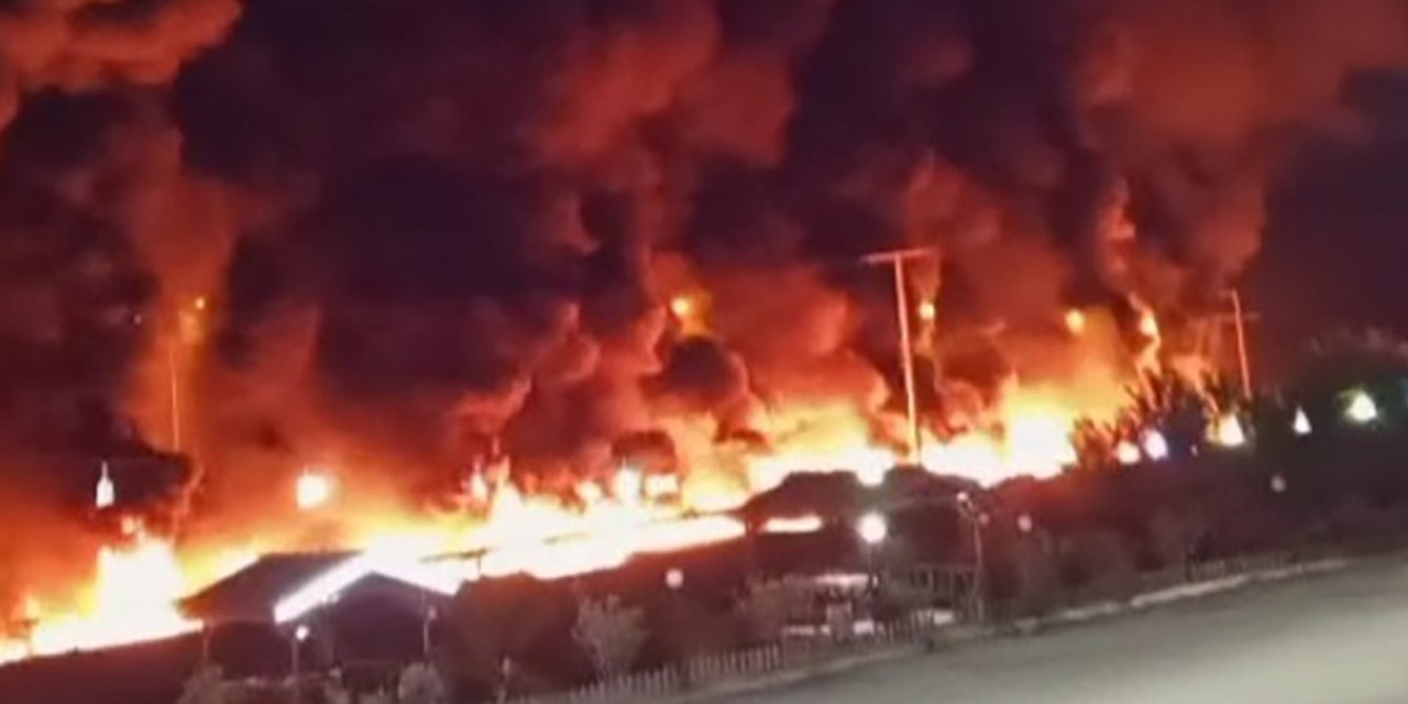 Yanarak 5 km yol alan TIR’ın dehşet anları ortaya çıktı