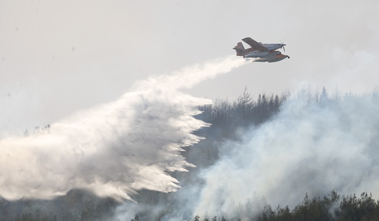 Çanakkale’deki yangın 2. gününde sürüyor
