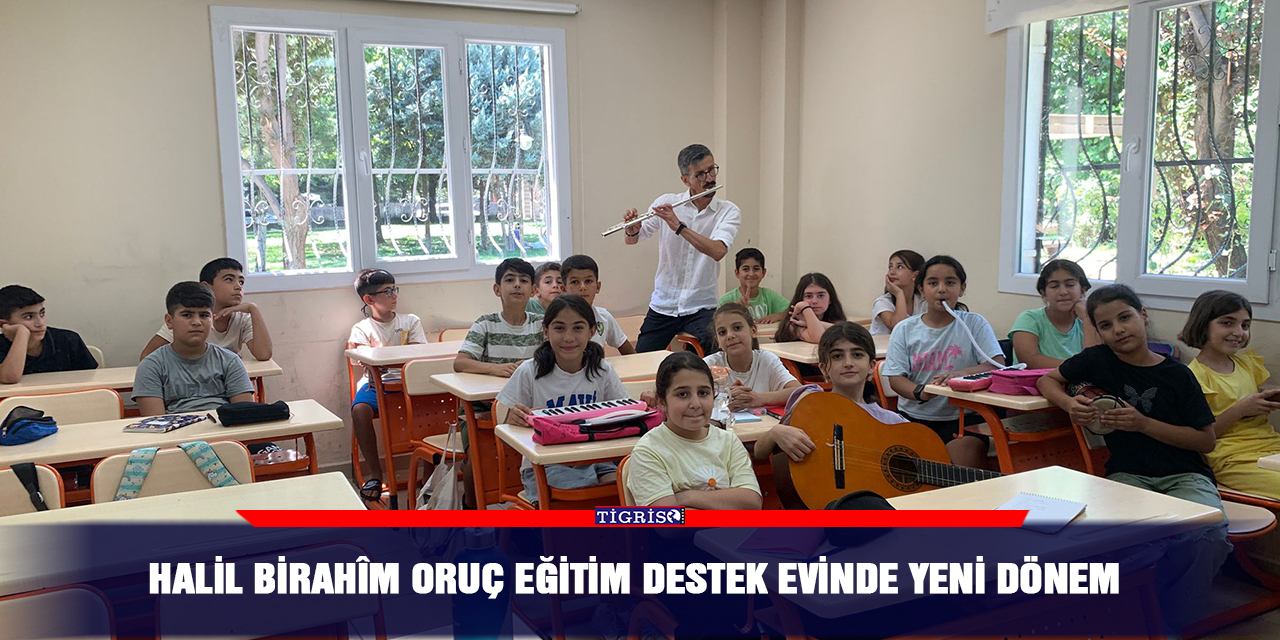 Halil Birahîm Oruç Eğitim Destek Evinde yeni dönem