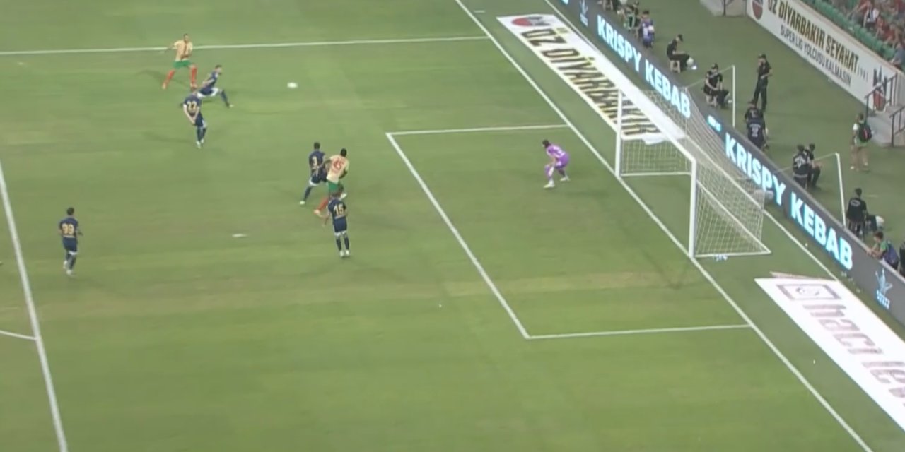 Amedspor öne geçti