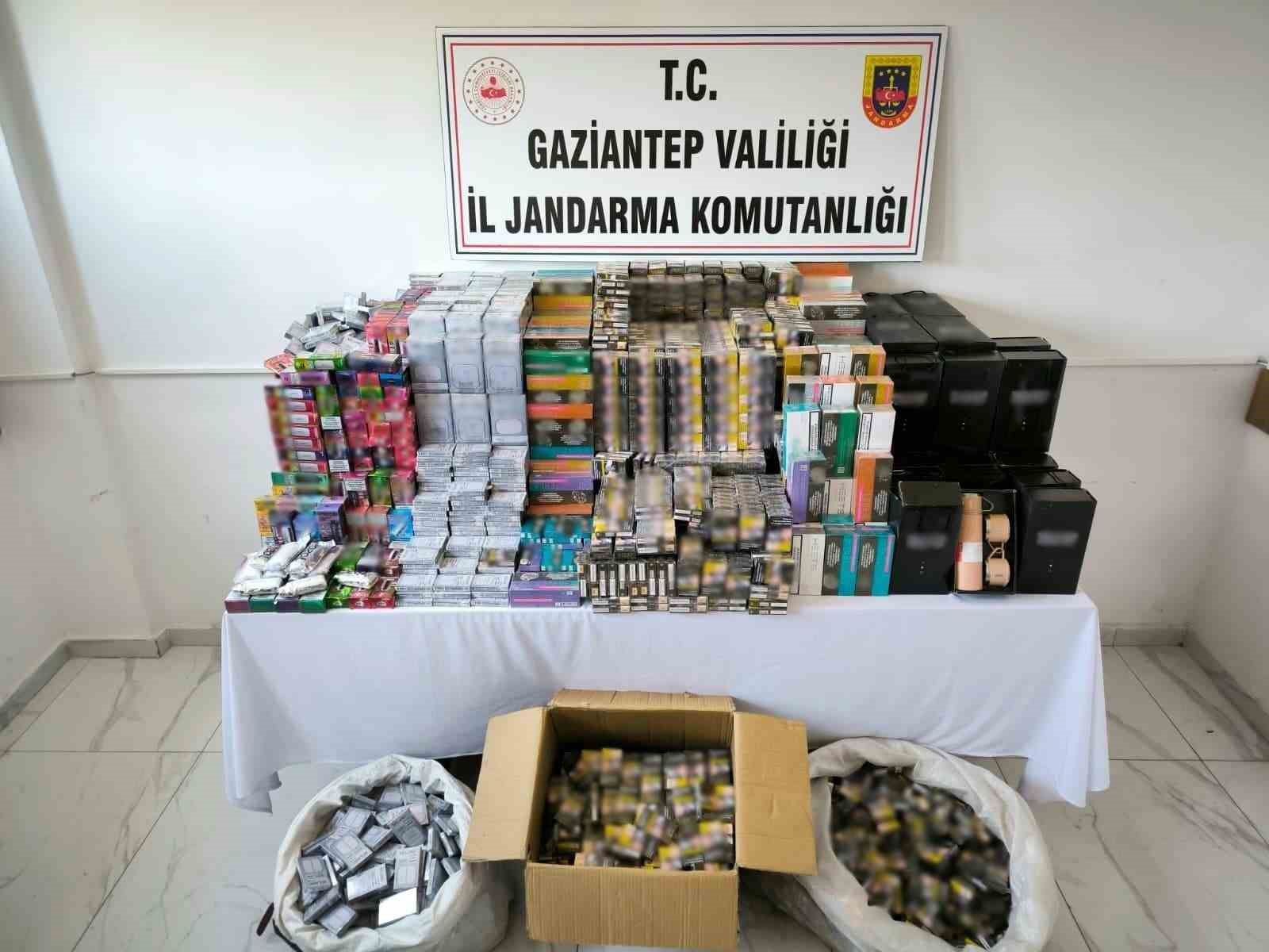 1,5 milyon TL değerinde kaçak sigara ele geçirildi