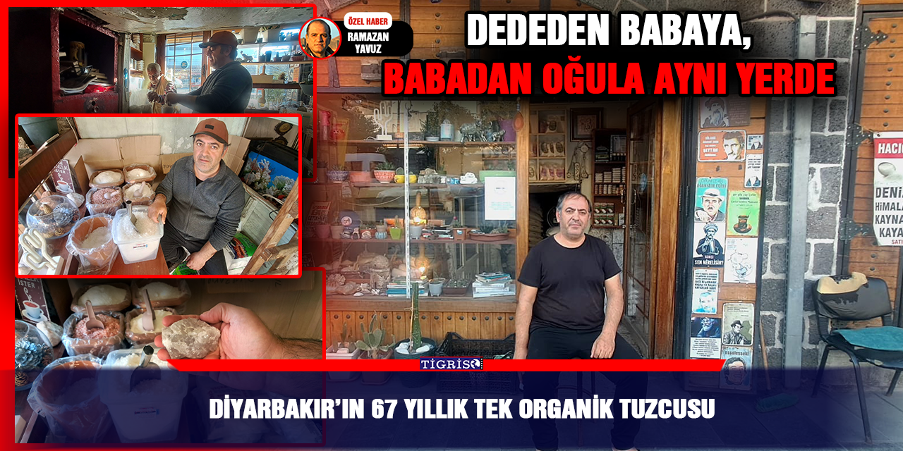 VİDEO - Diyarbakır’ın 67 yıllık tek organik tuzcusu
