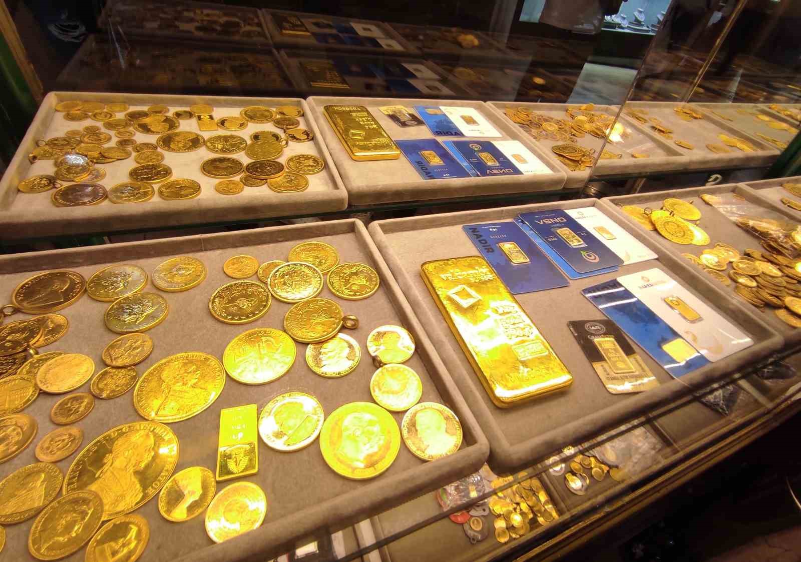 Altın fiyatları son 3 haftanın en düşük seviyesinde