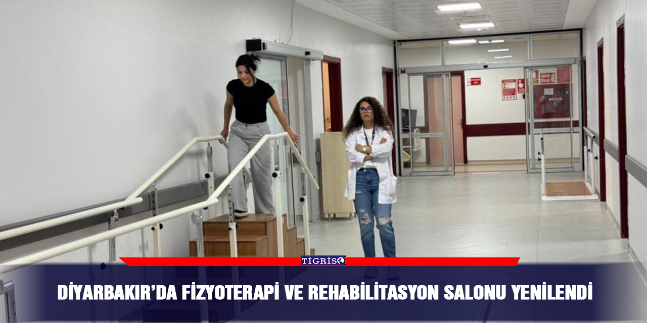 Diyarbakır’da fizyoterapi ve rehabilitasyon salonu yenilendi