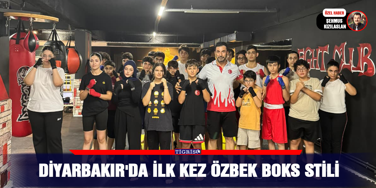 Diyarbakır'da ilk kez özbek boks stili