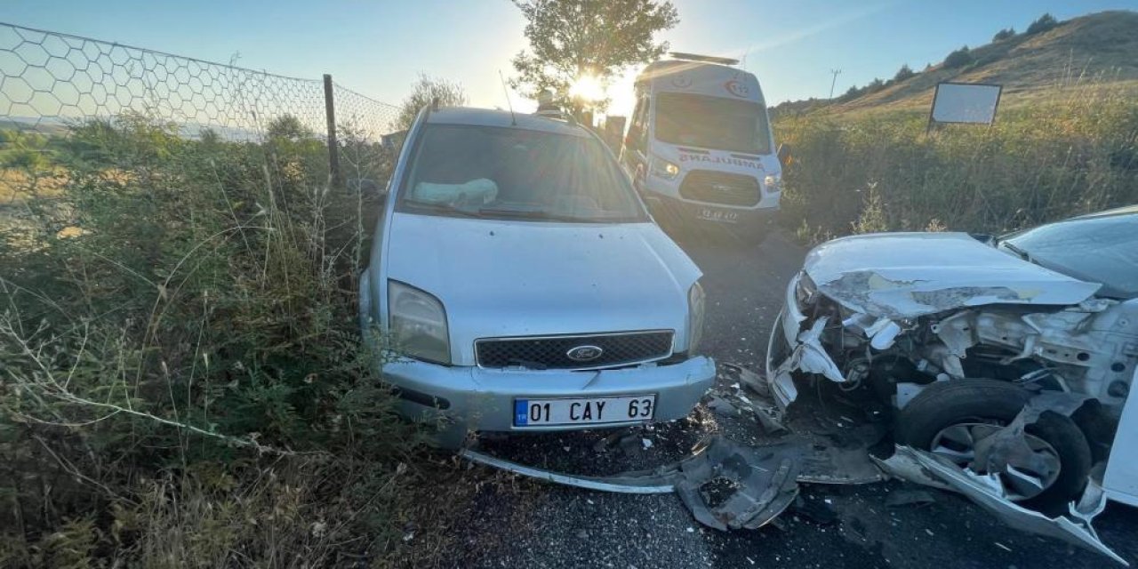 Trafik kazası: 3 yaralı