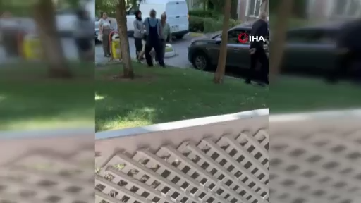 Sitede "kargocu giremez" kavgası