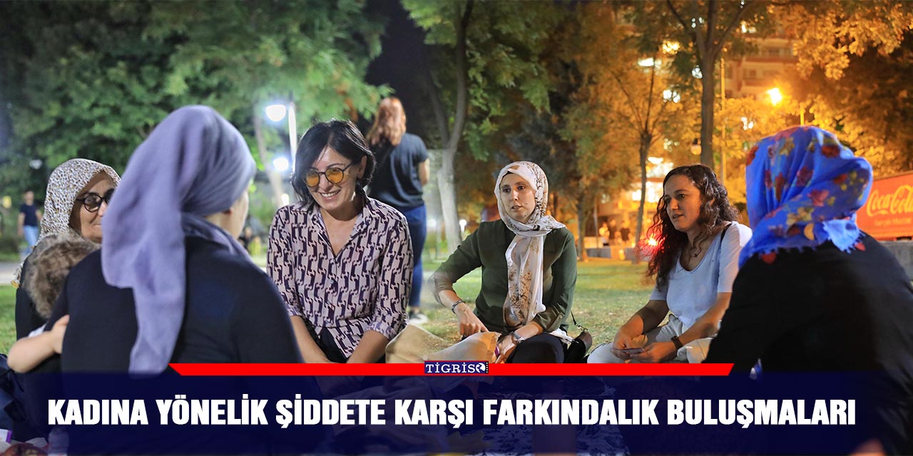 Kadına yönelik şiddete karşı farkındalık buluşmaları