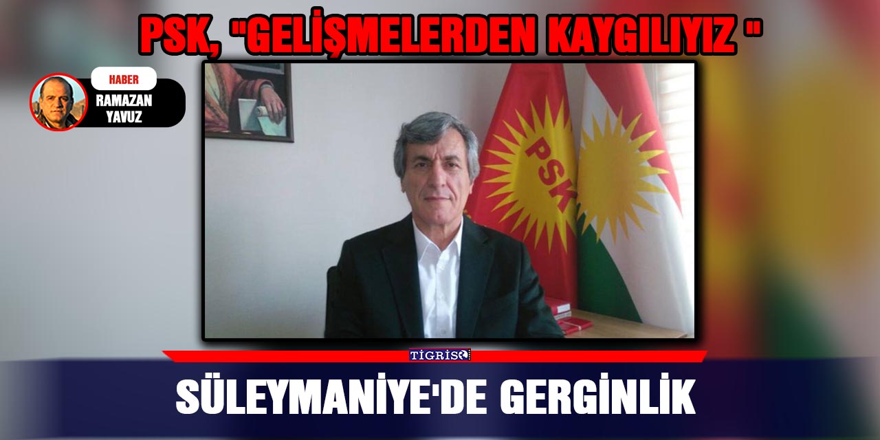 Süleymaniye'de gerginlik