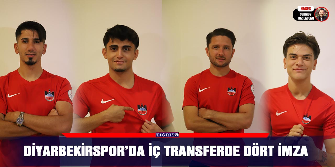 Diyarbekirspor’da İç Transferde Dört İmza