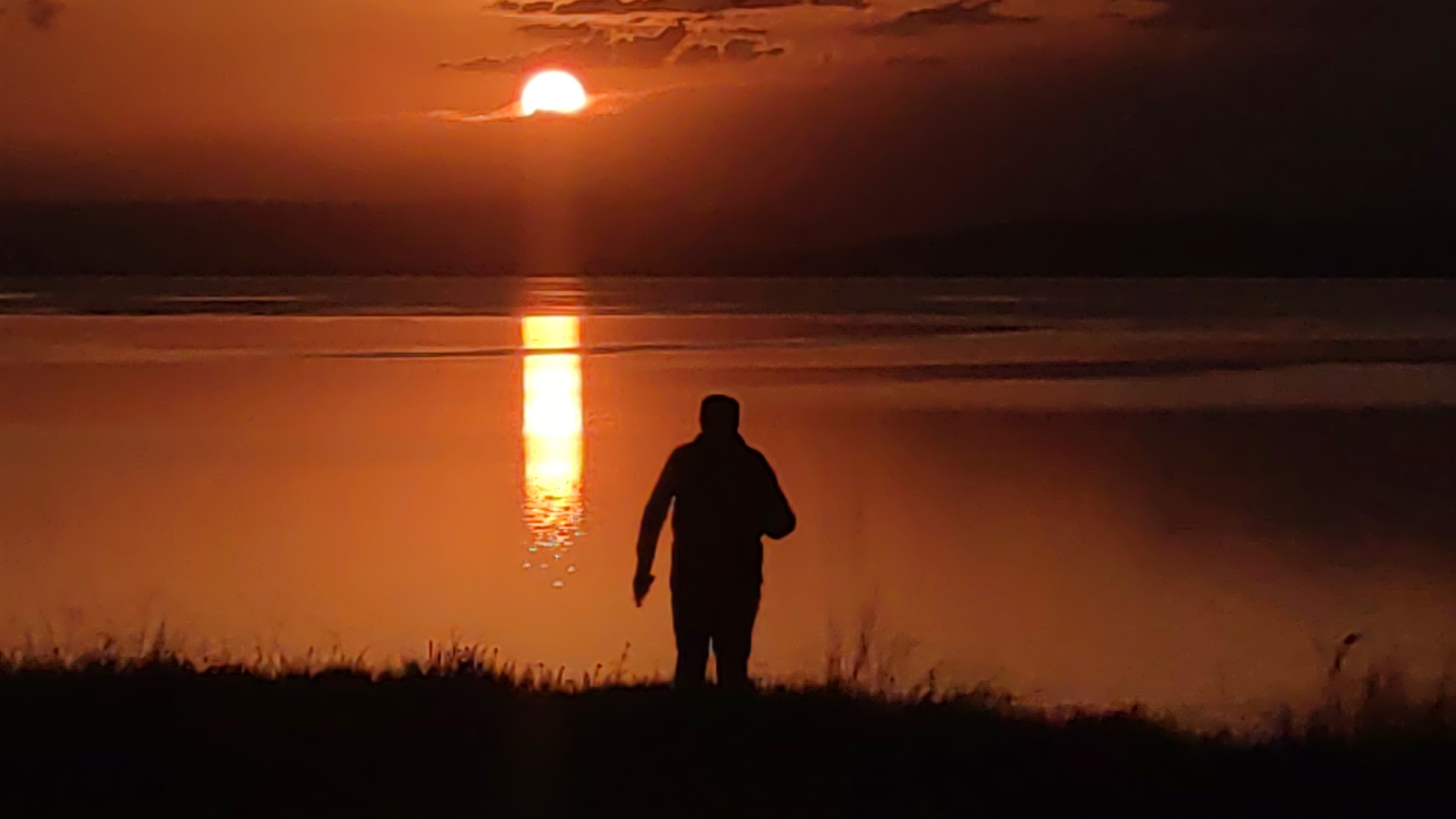 Van Gölü’nde gün batımı görsel şöleni