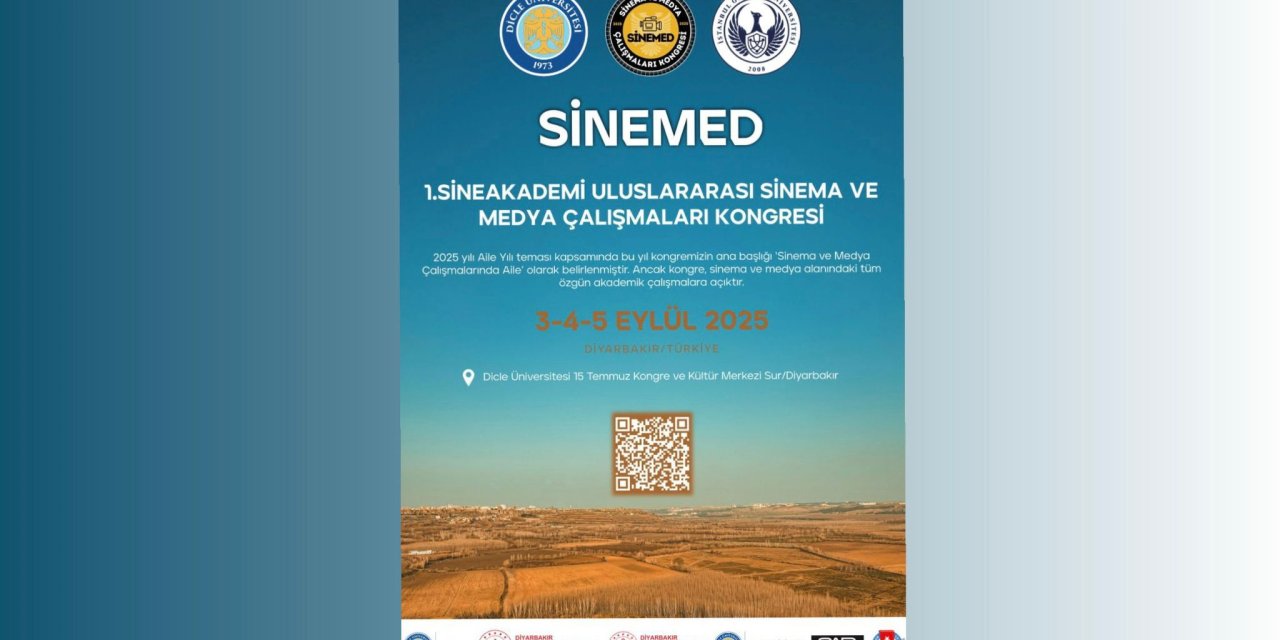 Diyarbakır Uluslararası Sinema ve Medya Kongresi’ne ev sahipliği yapacak