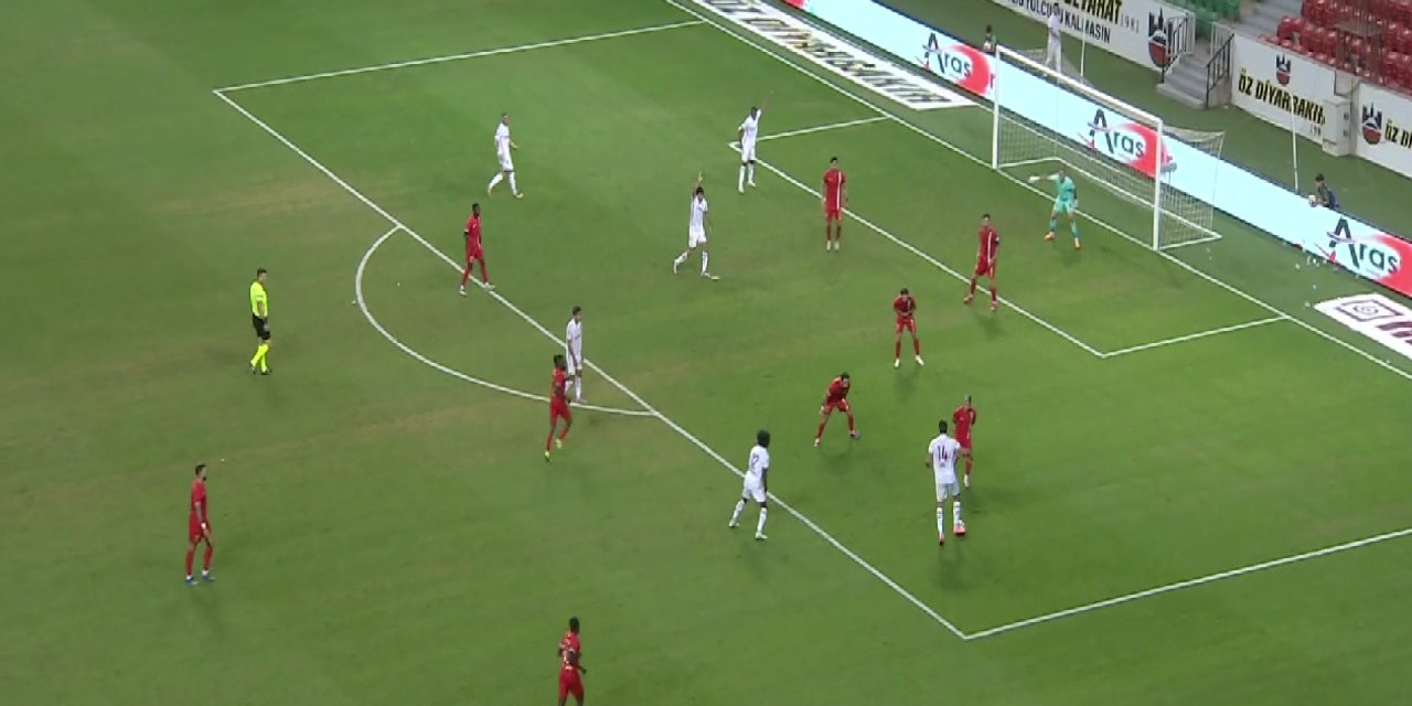 Amedspor maçında gol yağmuru: 4-2