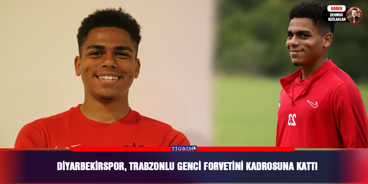 Diyarbekirspor, Trabzonlu genci forvetini kadrosuna kattı