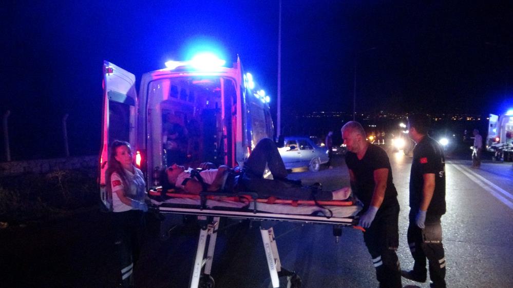 Motosiklet kazası: 2 yaralı