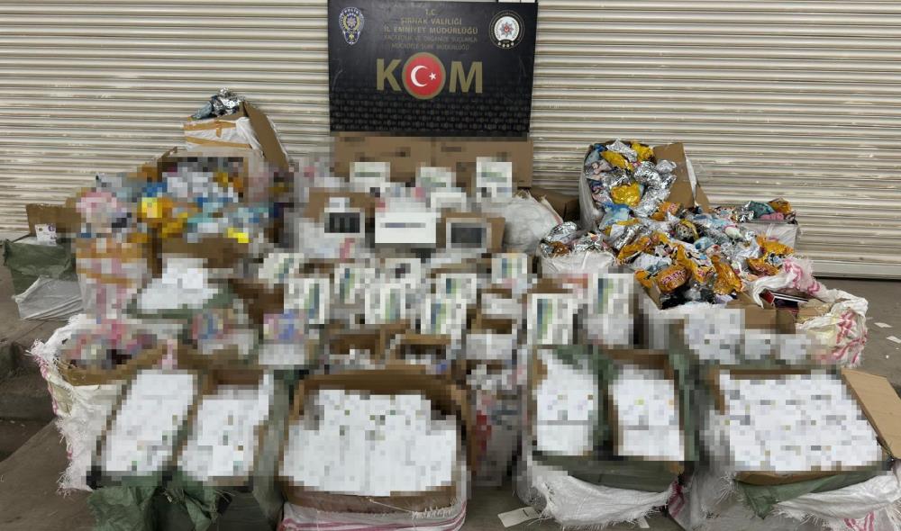 Şırnak’ta asayiş ve narkotik operasyonu