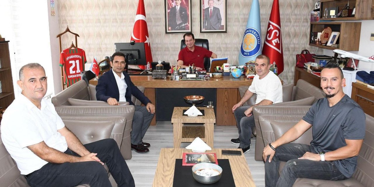 GSYD'den Dicle Üniversitesi Rektörü Eronat'a ziyaret