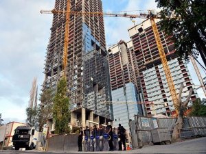 Torunlar: inşaat sahasındaki tüm faaliyetler durduruldu