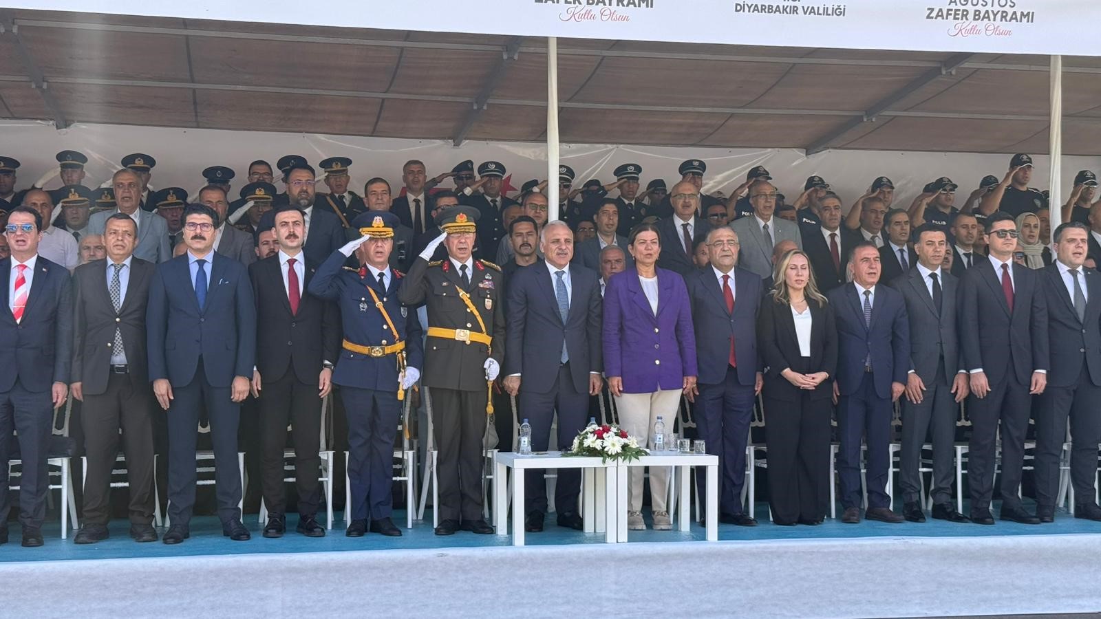 Diyarbakır’da 30 Ağustos kutlandı