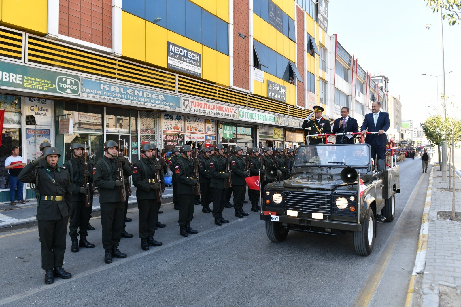 Şanlıurfa'da 30 Ağustos Zafer Bayramı kutlandı