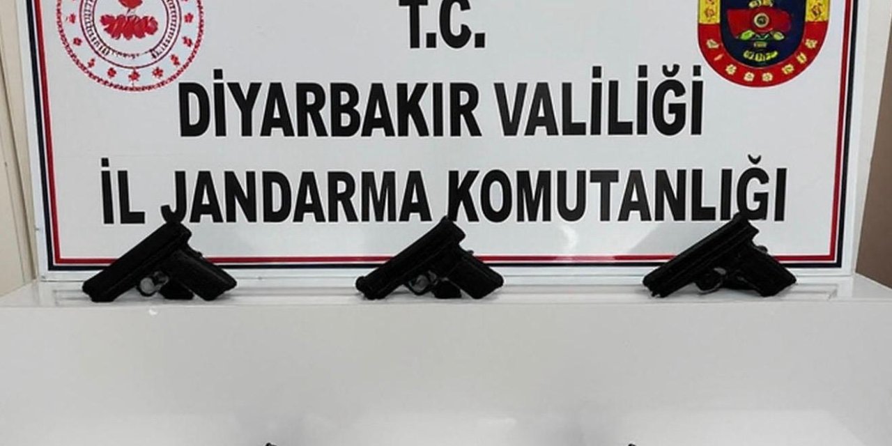 Diyarbakır'da silah kaçakçılığı operasyonu