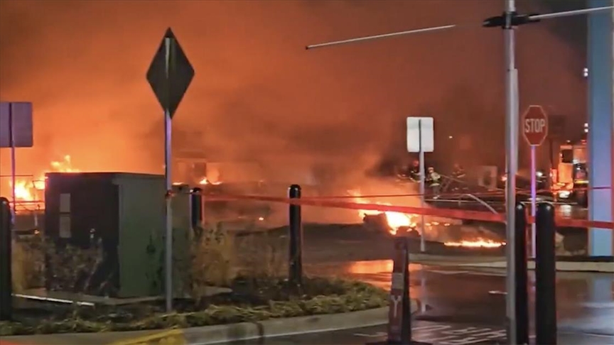 ABD'de 2 uçak havada çarpıştı: 1 ölü, 3 yaralı