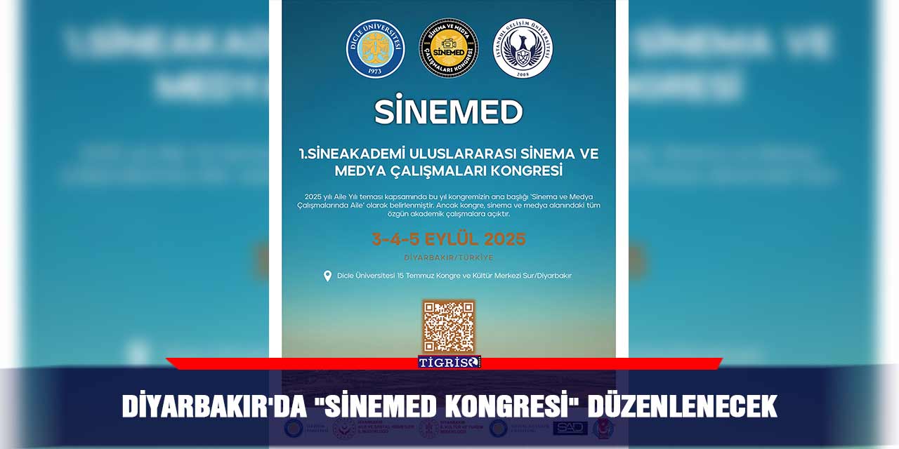 Diyarbakır'da "SineMed Kongresi" düzenlenecek
