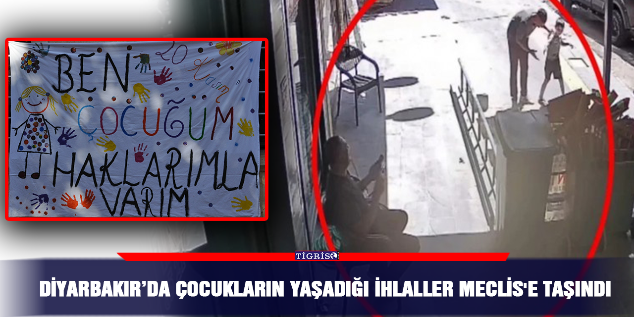 Diyarbakır’da çocukların yaşadığı ihlaller Meclis'e taşındı