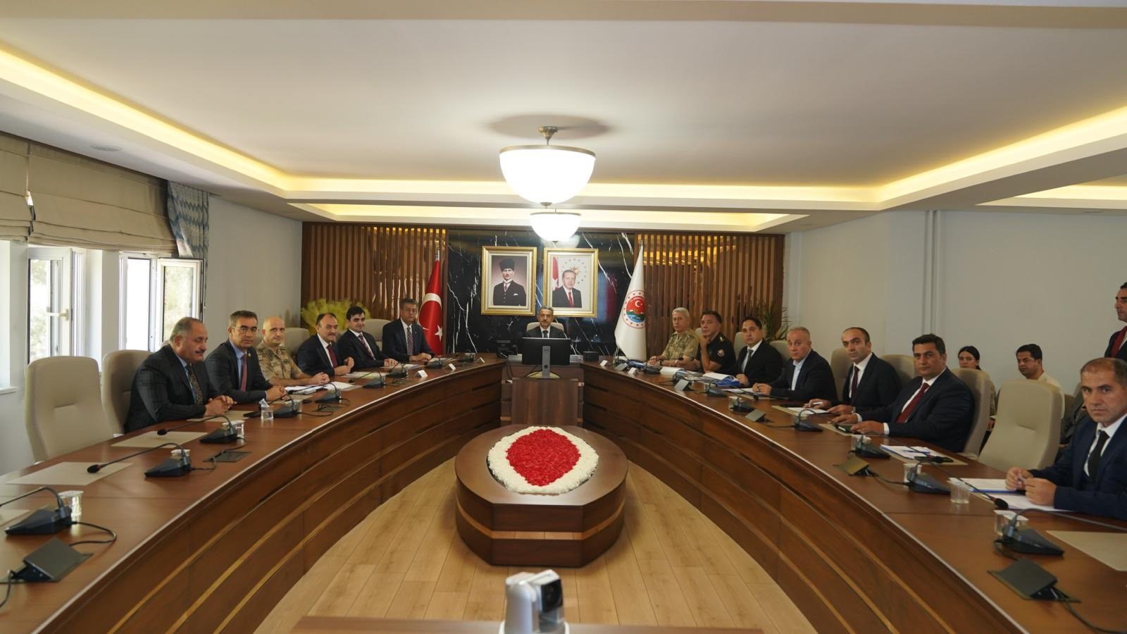 Şırnak’ta eğitim güvenliği toplantısı