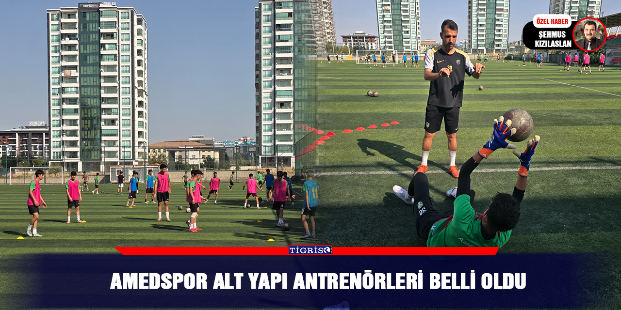 Amedspor alt yapı antrenörleri belli oldu