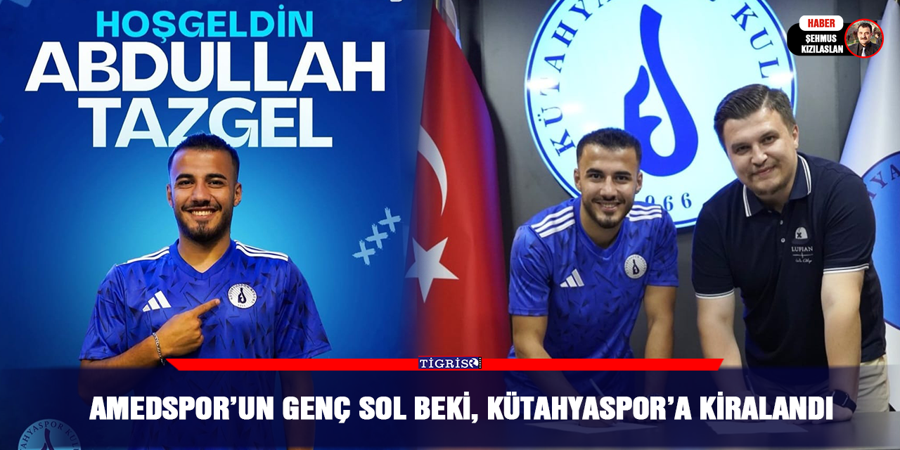 Amedspor’un genç sol beki, Kütahyaspor’a kiralandı