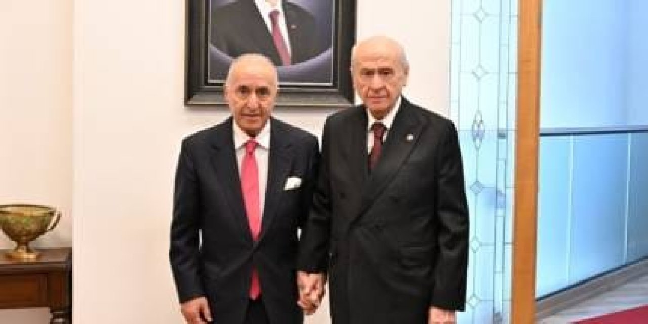 Hikmet Çetin'den Devlet Bahçeli'ye ziyaret