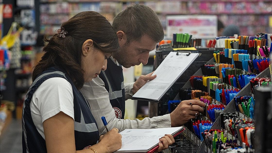 Kırtasiye denetimlerinde 15,2 milyon lira ceza uygulandı