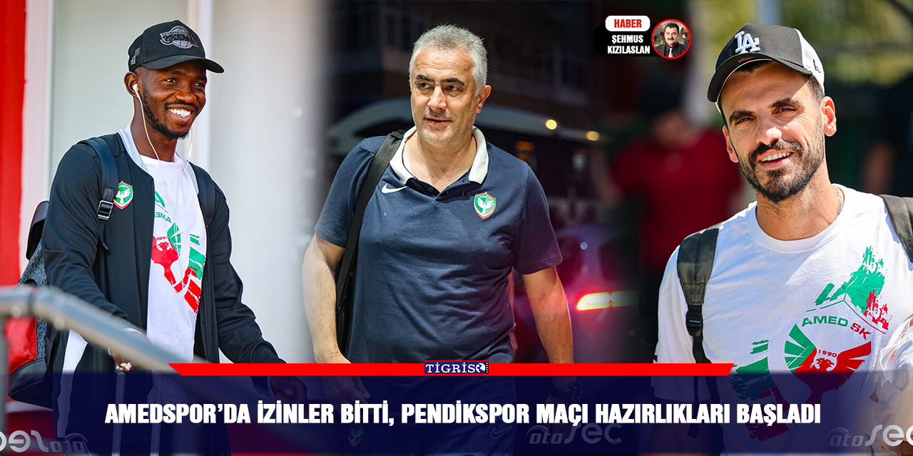 Amedspor’da izinler bitti, Pendikspor maçı hazırlıkları başladı