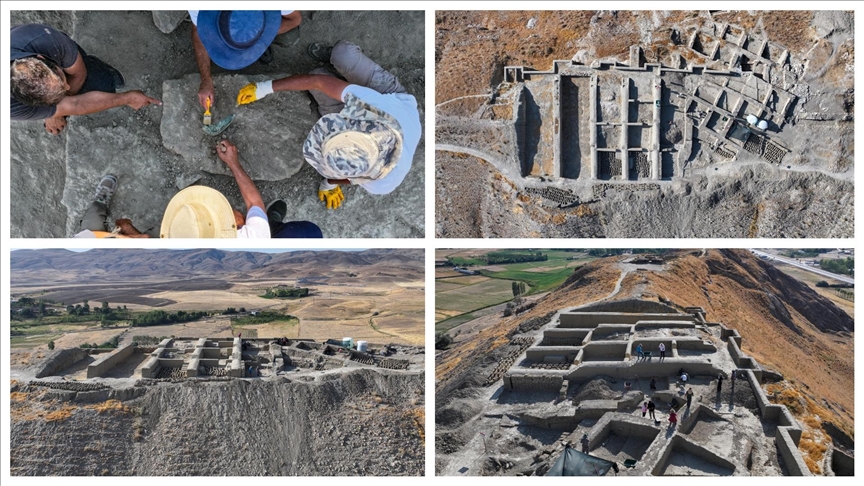 Çavuştepe Kalesi'nde savaşlarda kullanılan sapan taşları bulundu